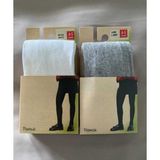 Düven Pamuk 2'li Kız Çocuk Cotton Gri Beyaz Külotlu Çorap - Gri - Beyaz