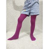 Düven Simli Diamond Kız Çocuk Külotlu Çorap - Fuşya Rengi Premium Children Pantyhose - 9-10 Yaş