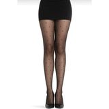 Düven Stil Model Siyah Ince Külotlu Çorap - Style Pantyhose - XL
