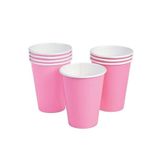 DÜVENCİ TİCARET 8'li Karton Bardak Pembe