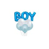 Düvenci Ticaret Cinsiyet Partisi Balon Seti, Mavi, Boy Temalı