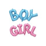 DÜVENCİ TİCARET Folyo Balon Girl / Boy Set - Cinsiyet Belirleme