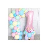 DÜVENCİ TİCARET Makaron Balon 1 Yaş Set