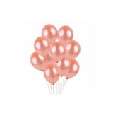DÜVENCİ TİCARET Metalik Rose Gold Balon 10'lu