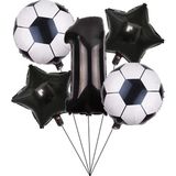 Düvenci Ticaret Siyah Rakam Folyolu Yaş Balon Set - 1
