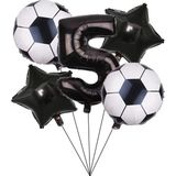 Düvenci Ticaret Siyah Rakam Folyolu Yaş Balon Set - 5