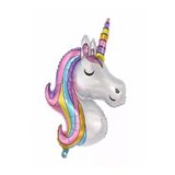 DÜVENCİ TİCARET Unicorn Colourful Doğum Günü Büyük Boy Folyo Balon