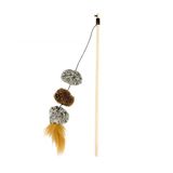Duvo+ 25X5 cm Pompom Kedi Oyun Oltası