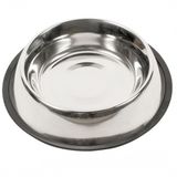 Duvo+ 33 cm 2840 ml Kaymaz Tabanlı Çelik Mama Kabı