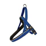 Duvo+ 50-65 cm 20 mm Mavi Köpek Koşum Tasması