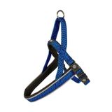 Duvo+ 65-80 cm 25 mm Mavi Köpek Koşum Tasması