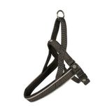 Duvo+ 65-80 cm 25 mm Siyah Köpek Koşum Tasması