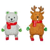 Duvo+ Latex Yılbaşı Figürleri 16-19 cm Köpek Oyuncağı