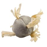 Duvo+ Mısır Kabuğu ve Peluş Top 10x10x4 cm Kedi Oyuncağı