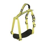 Duvo+ Neon 65-80 cm 25 mm Sarı Köpek Göğüs Tasması