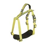 Duvo+ Neon 80-100 cm 25 mm Sarı Köpek Göğüs Tasması