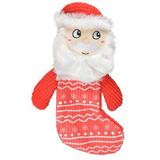 Duvo+ Peluş Noel Baba Çorap 30x17.5x6 cm Köpek Oyuncağı