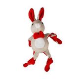 Duvo+ Sesli Tavşan Yılbaşı Figürü 31x14x8 cm Köpek Oyuncağı