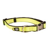 duvoplus, Ga me Explor North köpek tasması, konforlu, modern tasarım, boyut 40 – 65 cm, 25 mm, neon sarı, yürüyüşler ve macera dolu keşifler için ideal