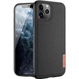 Dux Ducis Fino Serisi İphone 11 Pro 5.8İnç Kılıf Premium Dokuma Silikon Kılıf-(5775)