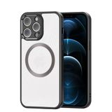 Dux Ducis İphone 12 Pro Aimo Series Mag Safe Premium Buzlu Sert Pc-Tpu Kılıf-(5775)
