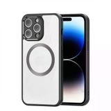 Dux Ducis İphone 13 Pro Max Aimo Series Magsafe Premium Buzlu Sert Pc-Tpu Kılıf-(5775)
