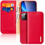 Dux Ducis İphone 13 Pro Max Kılıf Mıknatıslı Cüzdanlı Deri Kılıf Hivo Series
