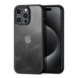 Dux Ducis İphone 15 Pro Aimo Series Premium Buzlu Sert Pc-Tpu Kılıf-(5775)