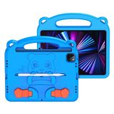 Dux Ducis Panda iPad Pro 11 (2018-2020-2021) iPad Air 4-5 Kılıf Çocuk Shockproof Standlı Taşınabilir MAVİ