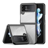 Dux Ducis Samsung Z Flip4 5G Aimo Series Premium Buzlu Sert PC-TPU Kılıf-(5775) - EMTHBA3703-3954