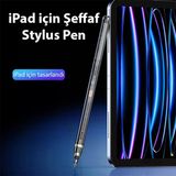 Dux Ducis Sp-04 Manyetik Şarjlı Stylus Pen İpad Tablet Dokunmatik Kalem Transparent-1852