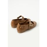 DUXAL SHOES Aleyna Kadın Yumuşak Babet Toka Detaylı Günlük Ayakkabı