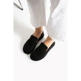 DUXAL SHOES Konforlu Kadın Süet Mokasen Ayakkabı Loafer