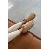 DUXAL SHOES Mini Süet İçi Kürklü Kalın Taban Kadın Bot