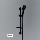 Duxxa Mirage 300 Black Sürgülü Duş Seti D.232.3.MS - 60x12cm