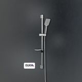 DUXXA Mirage 300 Sürgülü Duş Seti Krom D.232.3 - 80x12cm