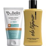Duy Medium Self Tanning Losyon – Güneşsiz Bronz Görünüm & Doğal Ton 200 ml +Lisa Bella 50 ml Leke Karşıtı Güneş Kremi Spf 50+