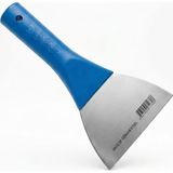 Duyar Açık Saplı Spatula, Paslanmaz Alman Çeliği Macun ve Alçı Spatulası, Profesyonel Duvar Kazıma Raspası, Boyacı ve Inşaat El Aleti, Yüzey Temizleme ve Tamirat Malzemesi (No : 14) - 0 - 19 L