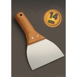 Duyar Dyr 307 Ahşap Saplı Yay Çeliği Boya Sıva Macun Spatula 14 cm Ispatula