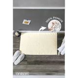 Düz %100 Pamuk Ayak Havlusu - Ekru 50X70, 245 Gr