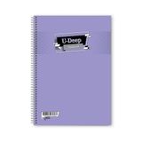 Duz 96 Yaprak Spiralli Defter A4 Boy Plastik Kapak (1 Adet)