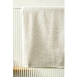 Düz Beyaz Ayak Havlusu - 50X70 Cm, 300 Gr, %100 Pamuk, Spa Ve Otel Banyo Paspası, Günlük Kullanıma Uygun