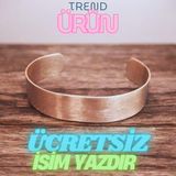 Düz Bilezik ( 15MM Genişlik ) Saf Bakır Bilezik, [ücretsiz Isim Veya Dua Yazılır]