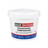 Düz Duvar (1 Kg) Duvar Tamir Dolgusu Macunu İç Mekan Duvar Çatlak Delik Tamir Dolgu Macunu