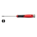 Düz Elektrikçi Tornavida 2X60MM, Dayanıklı ve Kullanışlı El Aleti - Antrasit