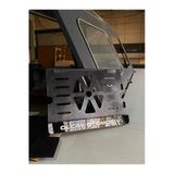 Düz Fontlu Kare Takmatik Motor Plakalık 24X15,5