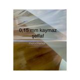 Düz ince şeffaf silinebilir kaymaz 0,15 mm net görüntü pvc naylon muşamba masa örtüsü Şeffaf 140 x 140