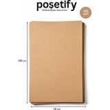 Düz Kraft Paketleme Kağıdı 100’LU | 70X100 cm | Çok Amaçlı Ambalaj Kâğıdı - 70x100cm