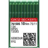 Düz Makine Kalın Dip Gebedur Yanmaz Dikiş Iğnesi / Dpx5 (Gebedur) 75/11 (Ffg/ses) (761505)
