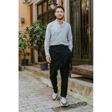 Düz Paça Erkek Şalvar Pantolon